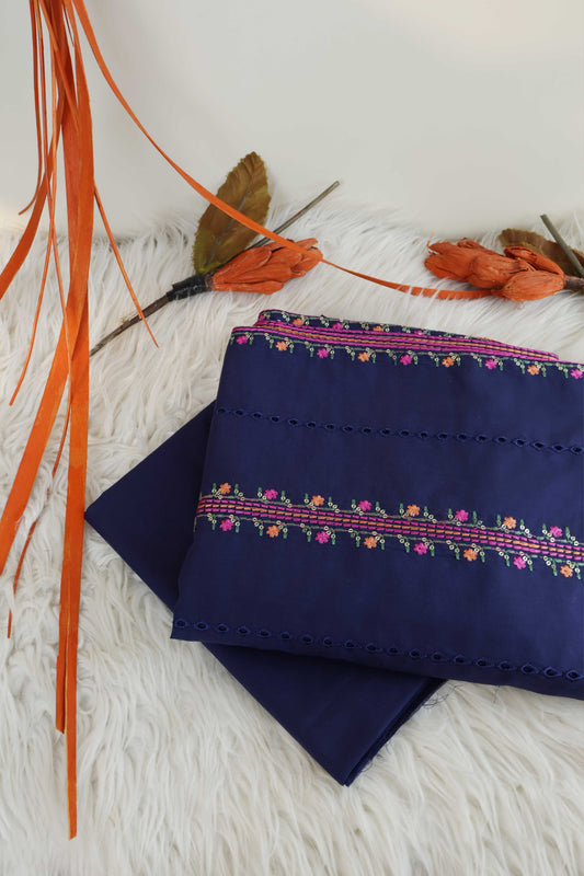 2Piece – Printed Embroidered Lawn EL2PSR143