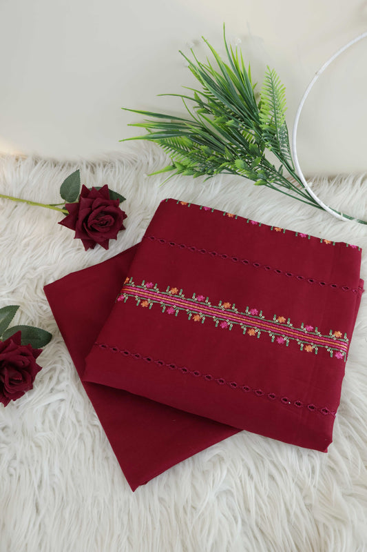 2Piece – Printed Embroidered Lawn EL2PSR138