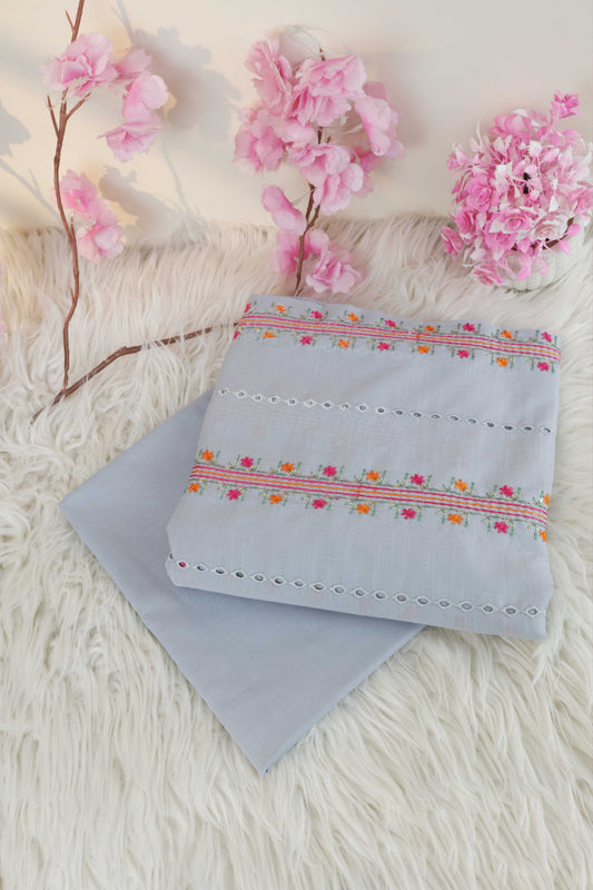 2Piece – Printed Embroidered Lawn EL2PSR145