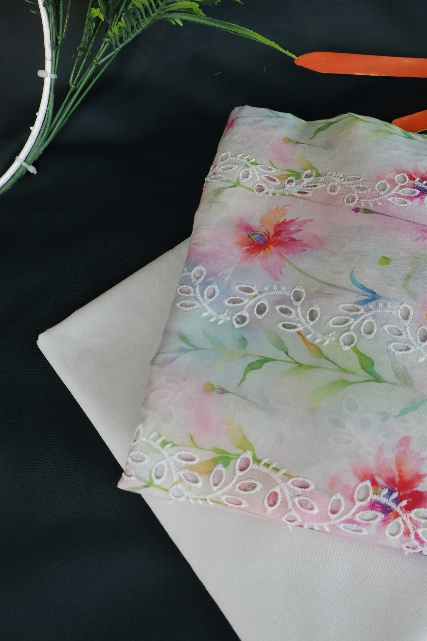 2Piece – Printed Embroidered Lawn S2P31