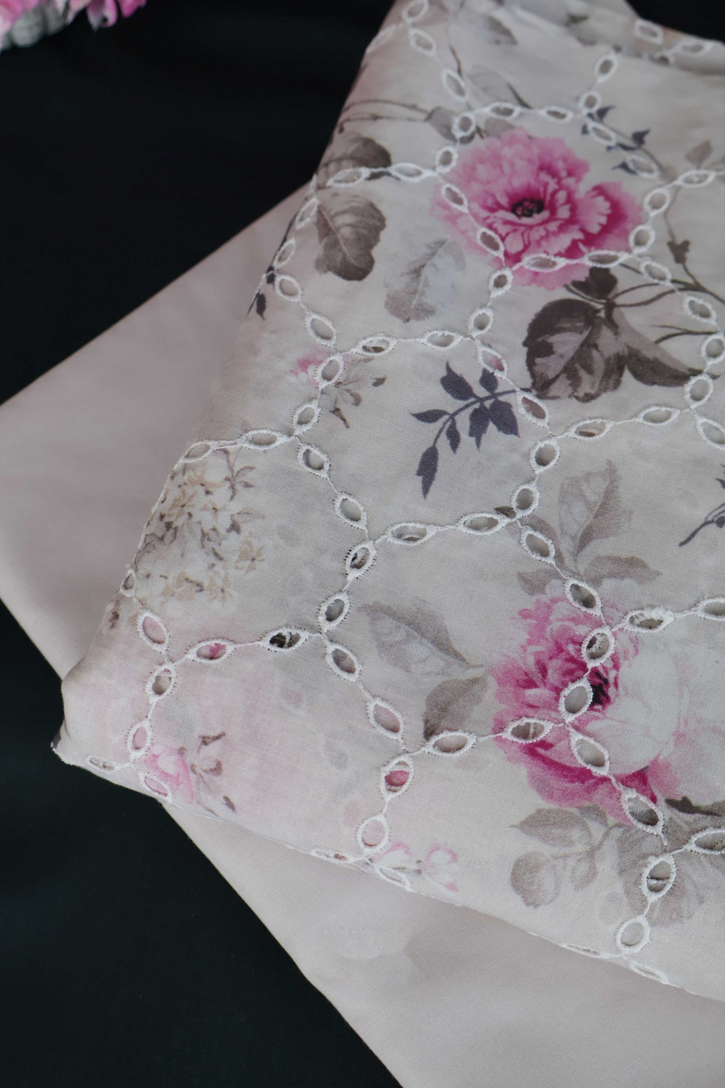 2Piece – Printed Embroidered Lawn S2P18