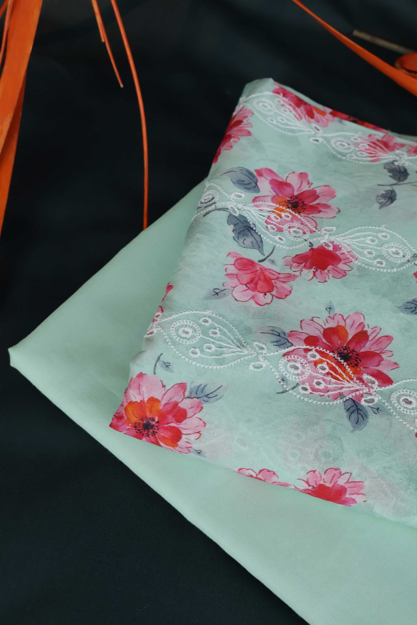 2Piece – Printed Embroidered Lawn S2P35