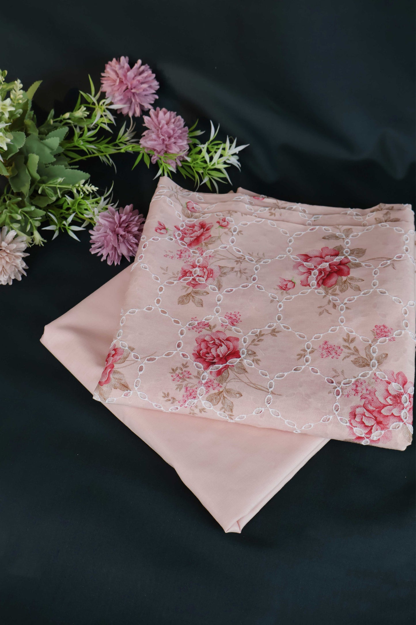 2Piece – Printed Embroidered Lawn S2P14