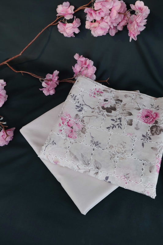 2Piece – Printed Embroidered Lawn S2P34