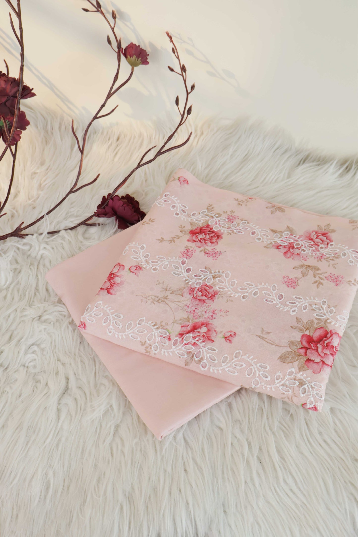 2Piece – Printed Embroidered Lawn S2P28