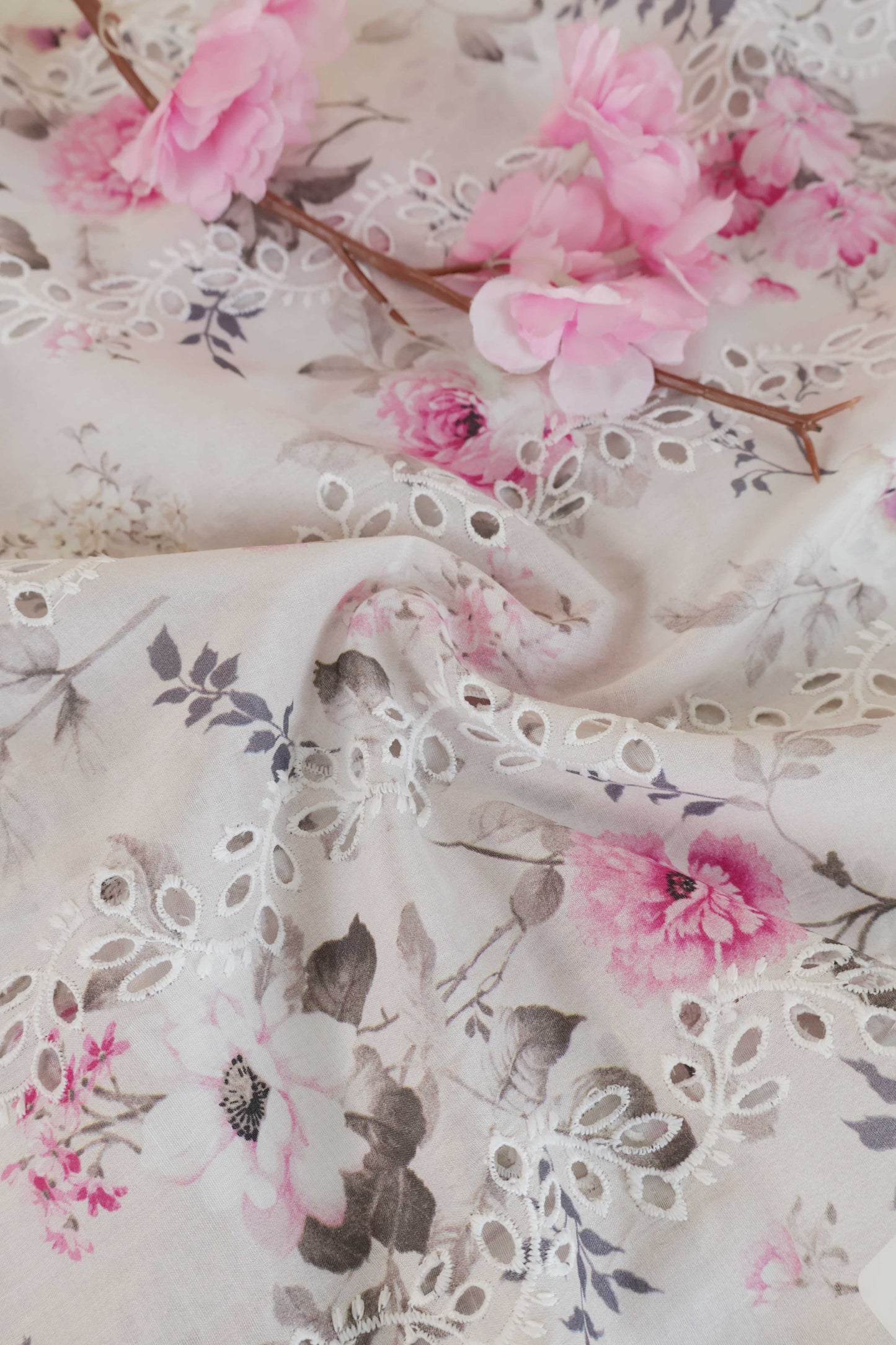 2Piece – Printed Embroidered Lawn S2P12