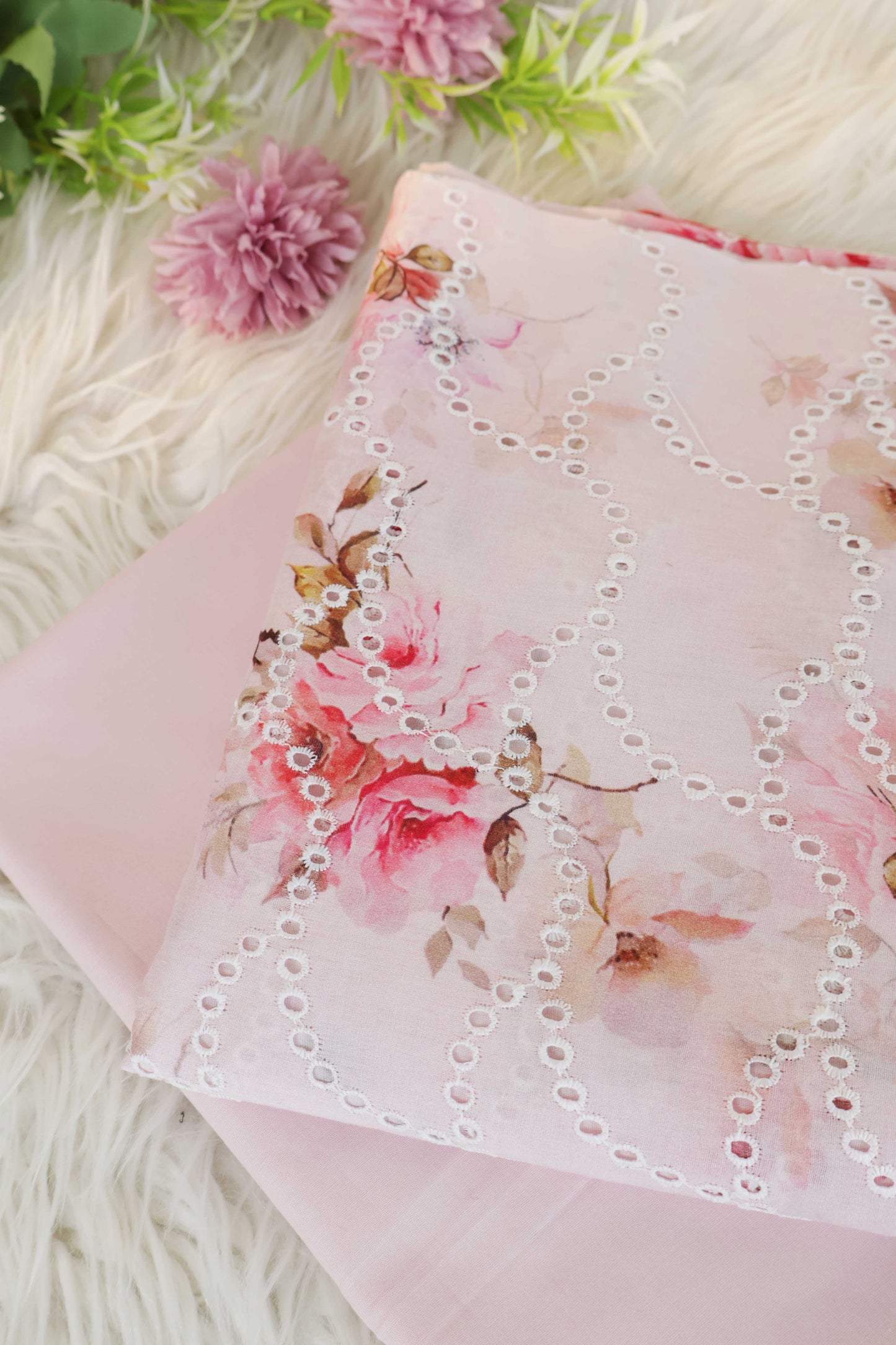 2Piece – Printed Embroidered Lawn S2P10