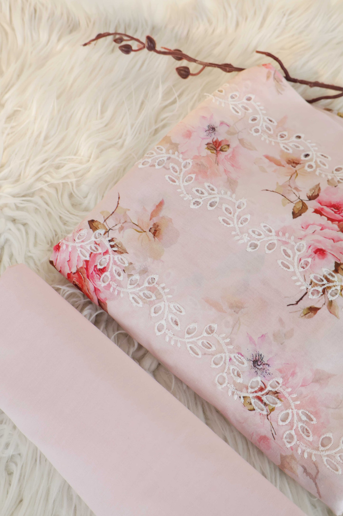 2Piece – Printed Embroidered Lawn S2P27