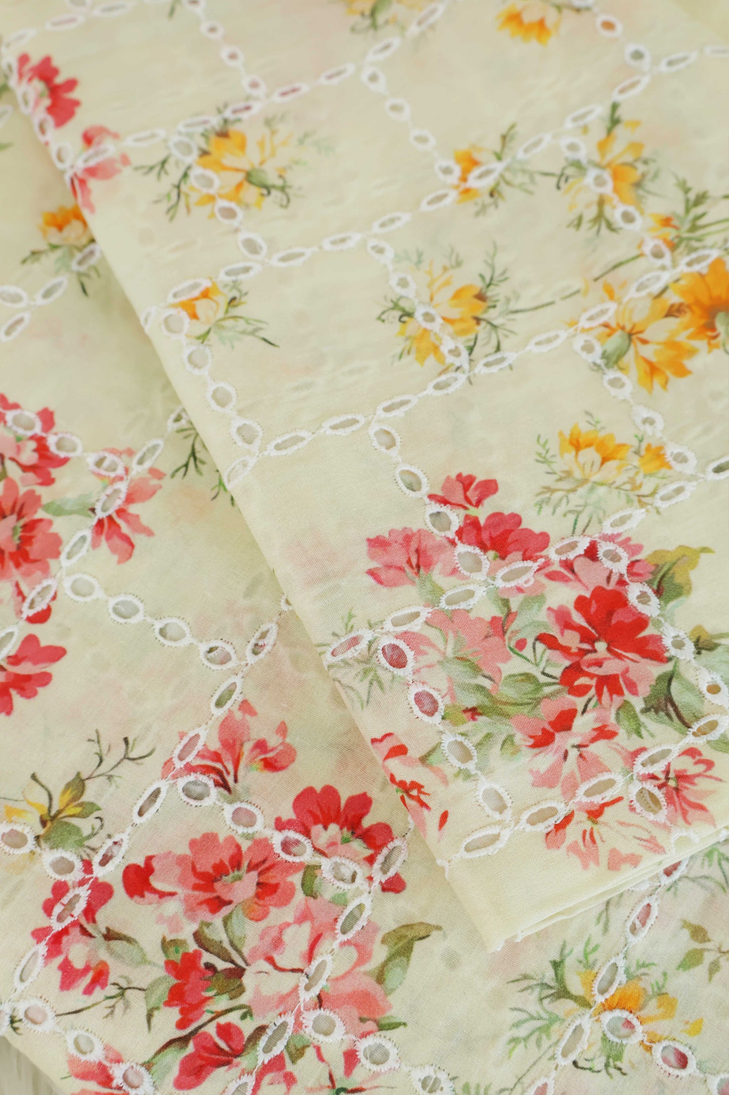 2Piece – Printed Embroidered Lawn S2P16