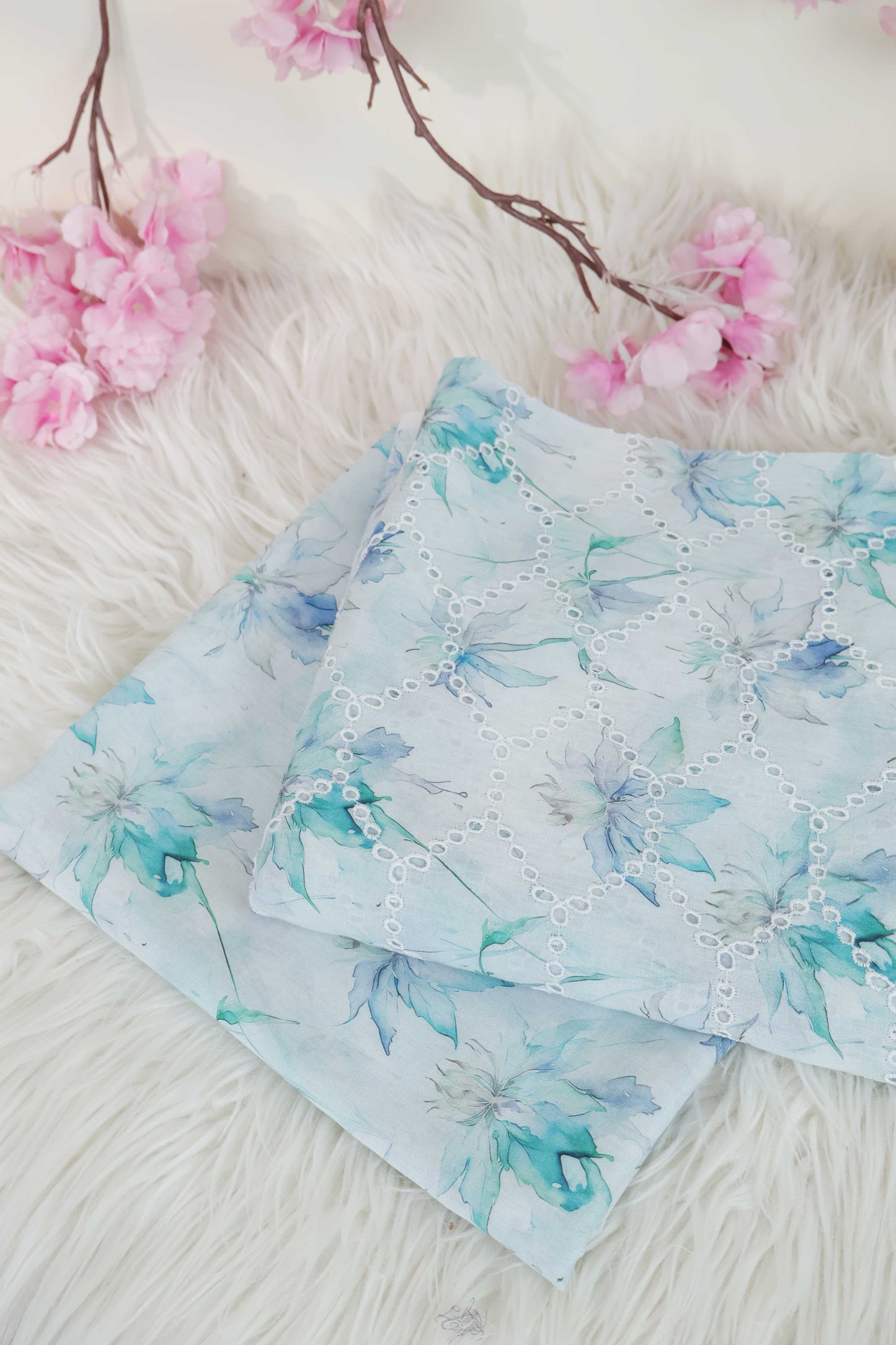 2Piece – Printed Embroidered Lawn EL2PSR88