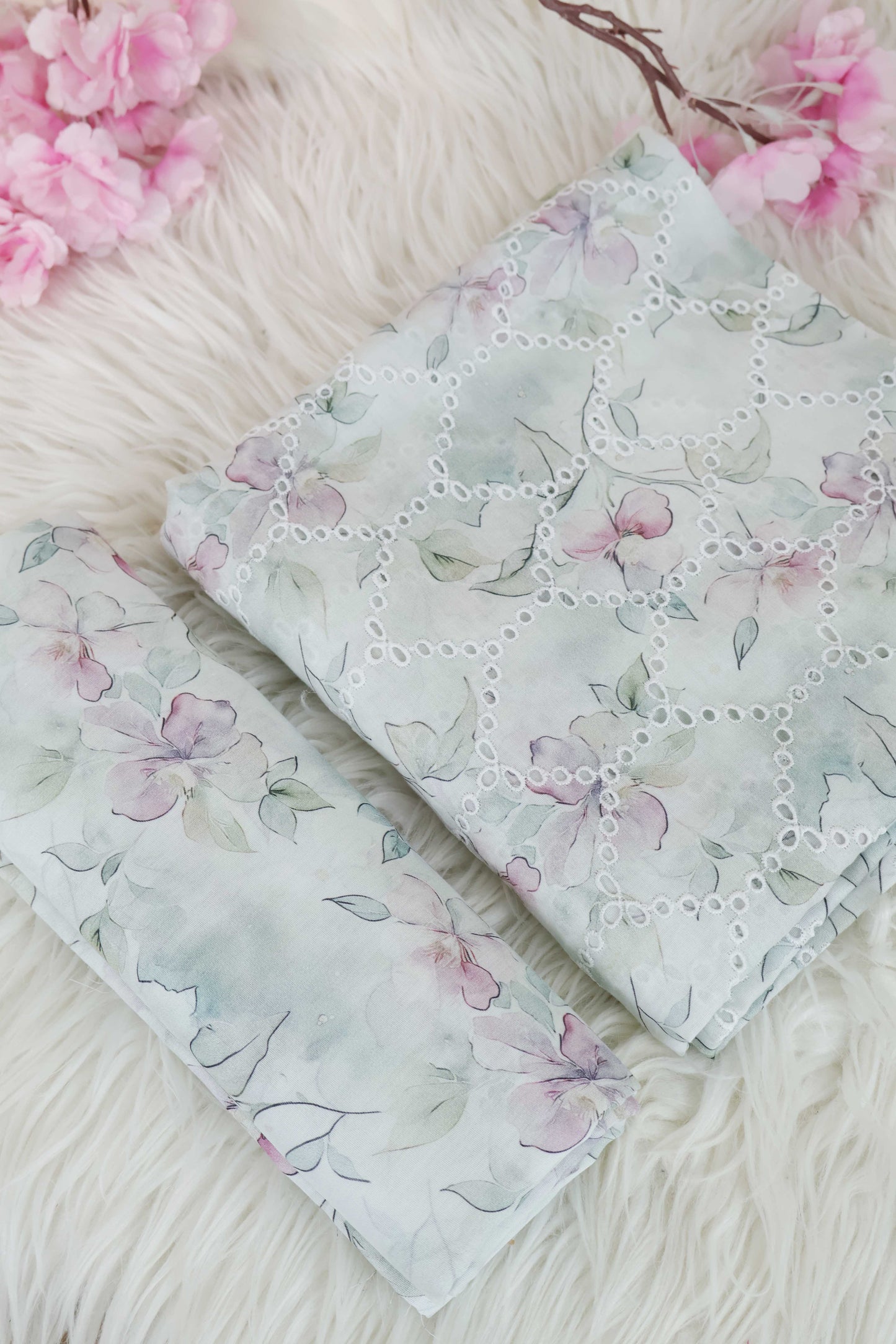 2Piece – Printed Embroidered Lawn EL2PSR86