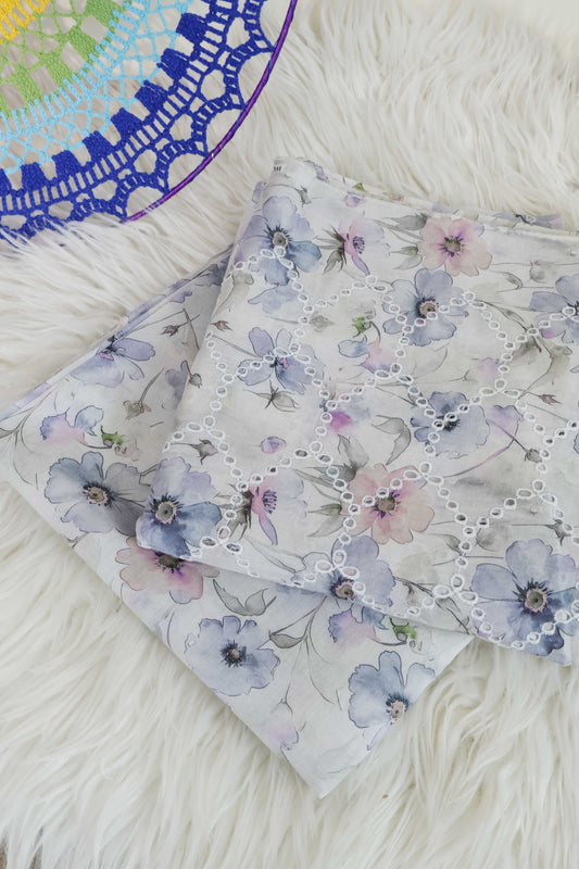 2Piece – Printed Embroidered Lawn EL2PSR120