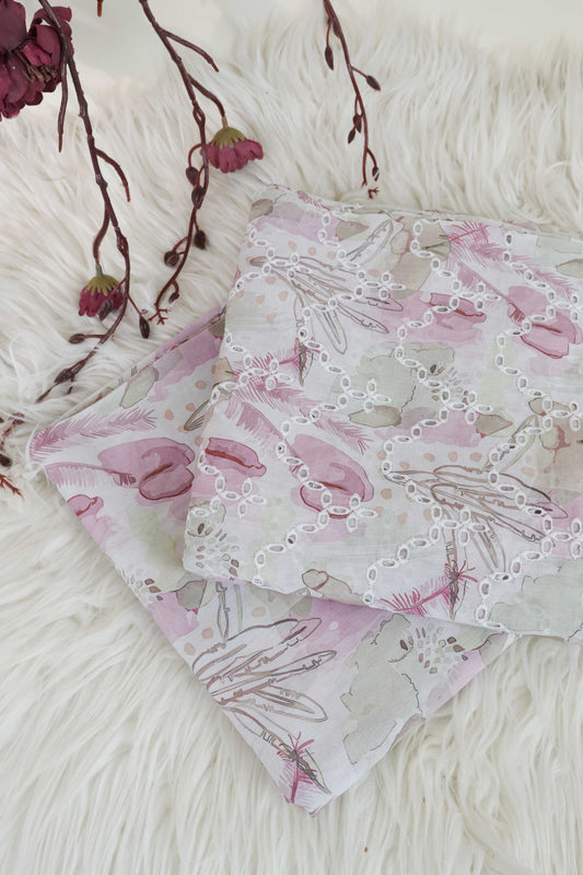 2Piece – Printed Embroidered Lawn EL2PSR47