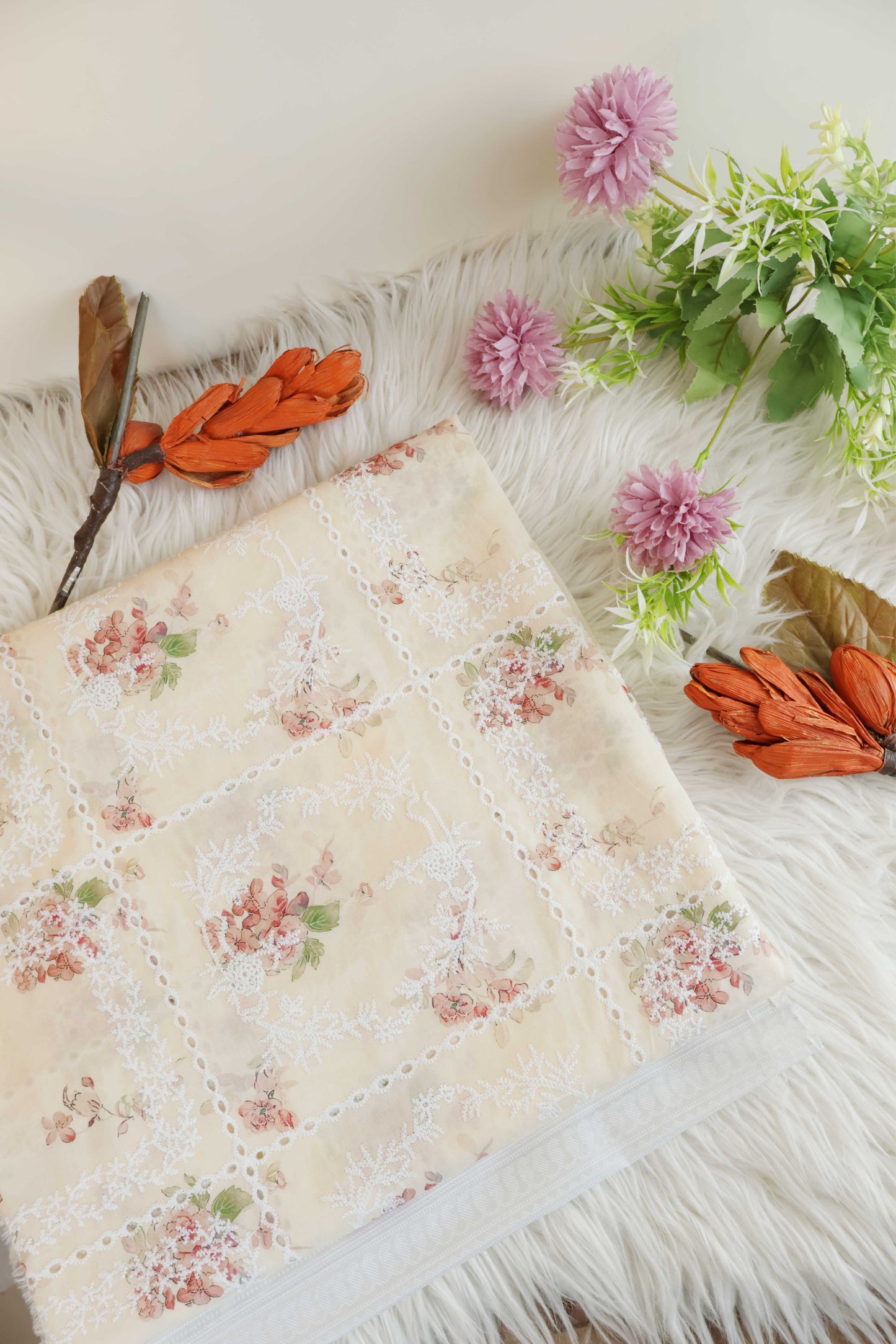 2Piece – Printed Embroidered Lawn RB25