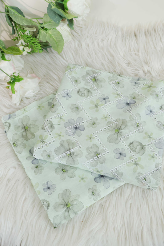 2Piece – Printed Embroidered Lawn EL2PSR129