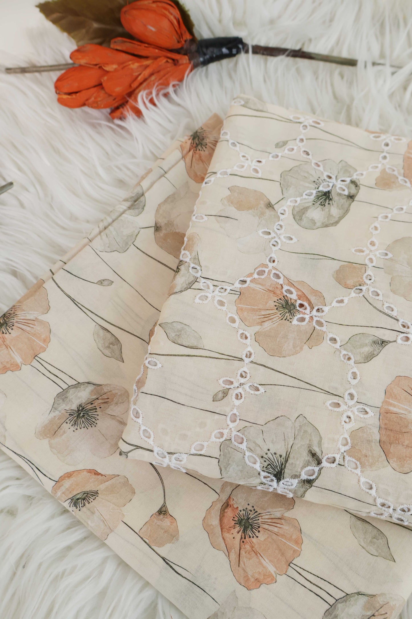 2Piece – Printed Embroidered Lawn EL2PSR66