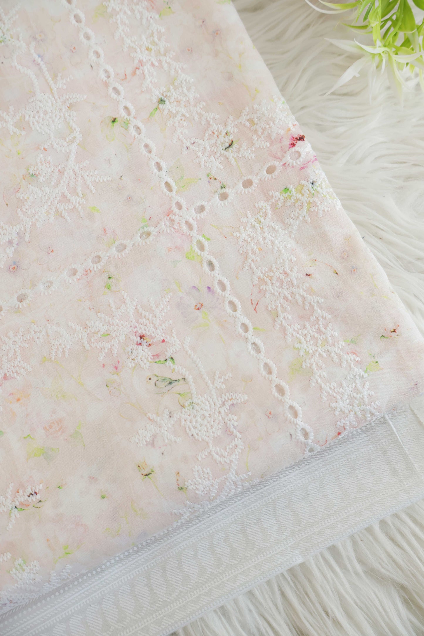 2Piece – Printed Embroidered Lawn RB48