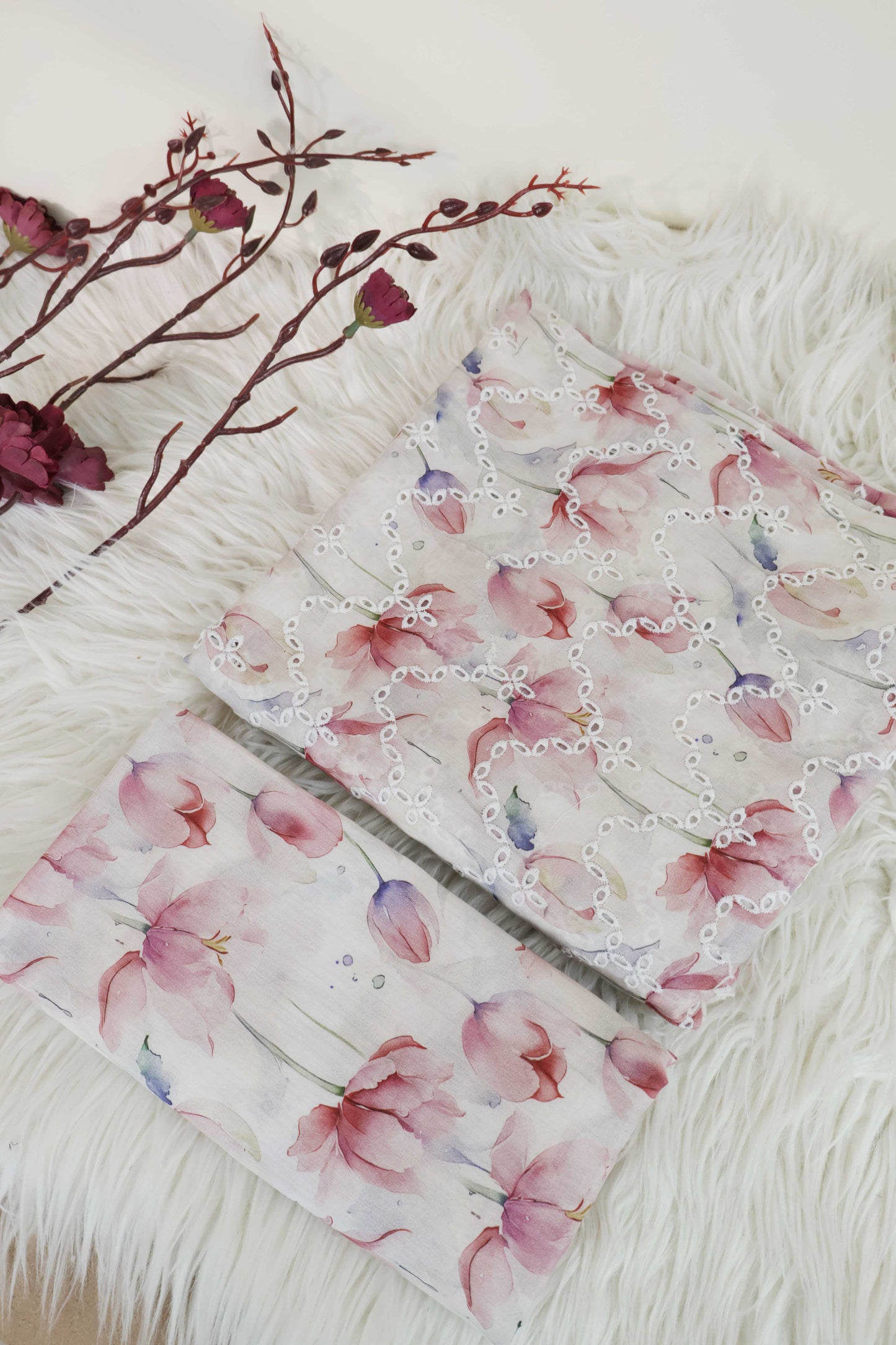 2Piece – Printed Embroidered Lawn EL2PSR56