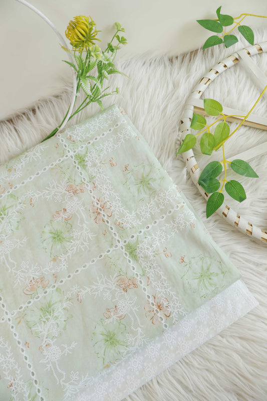 2Piece – Printed Embroidered Lawn RB47
