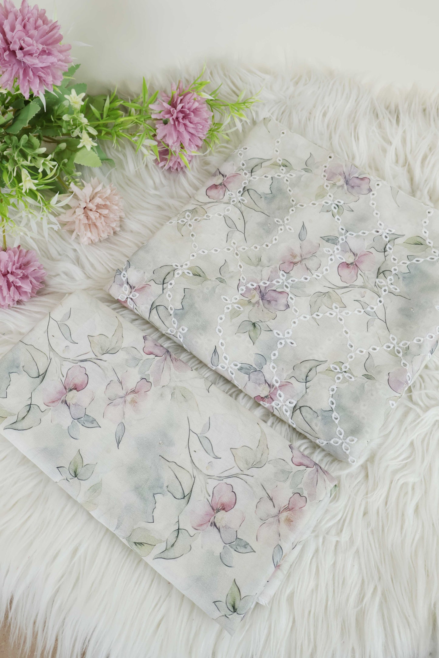 2Piece – Printed Embroidered Lawn EL2PSR61