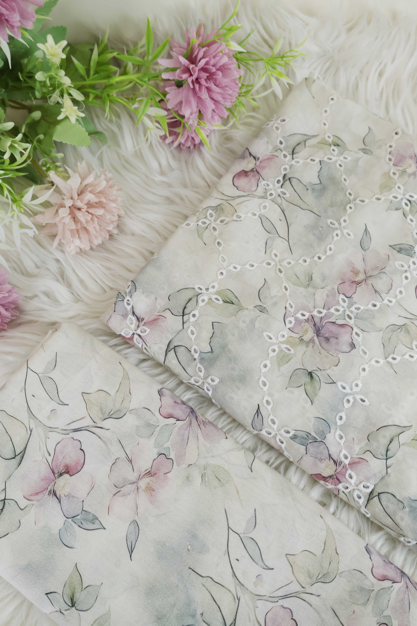 2Piece – Printed Embroidered Lawn EL2PSR61