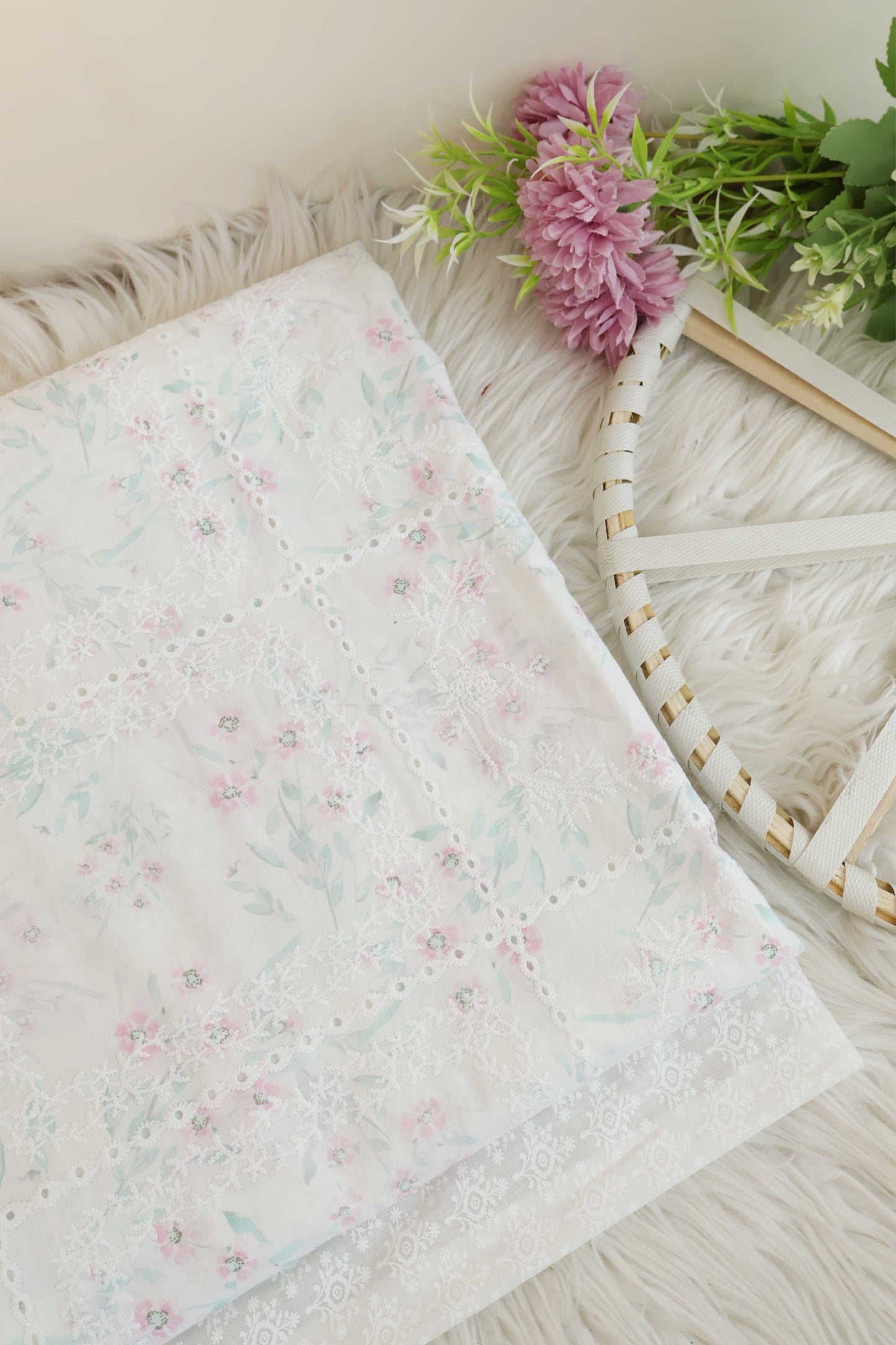 2Piece – Printed Embroidered Lawn RB08