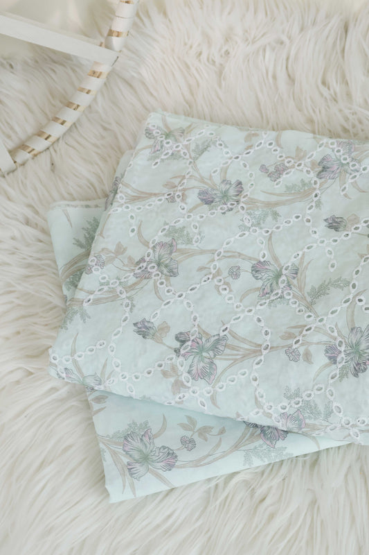 2Piece – Printed Embroidered Lawn EL2PSR26