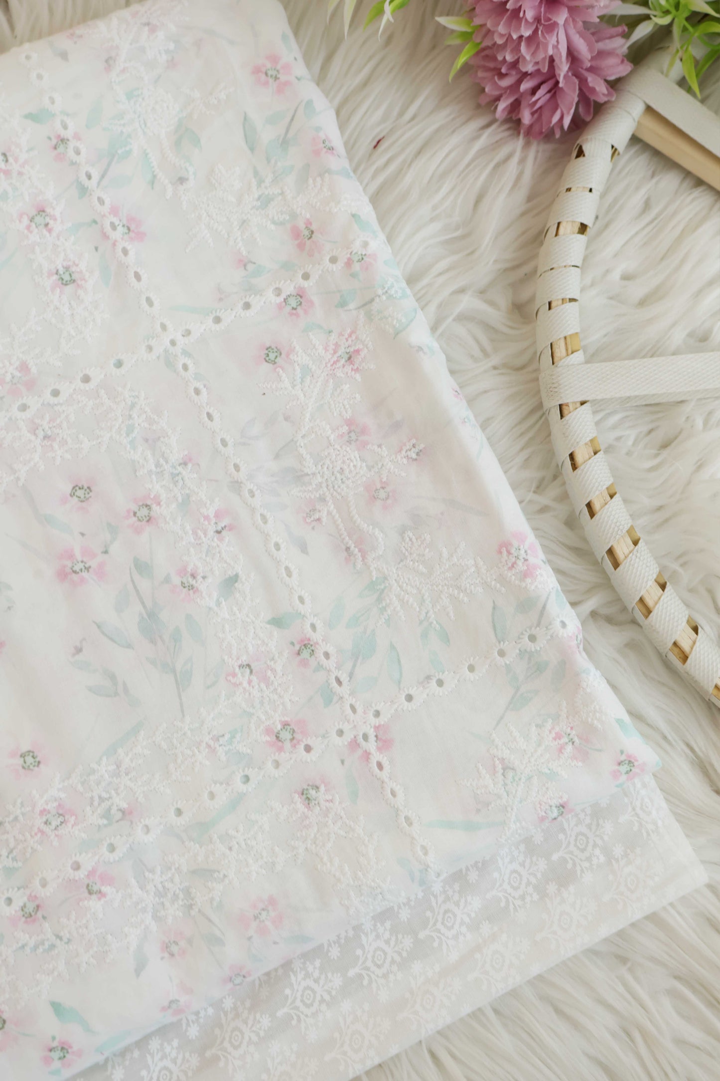 2Piece – Printed Embroidered Lawn RB08