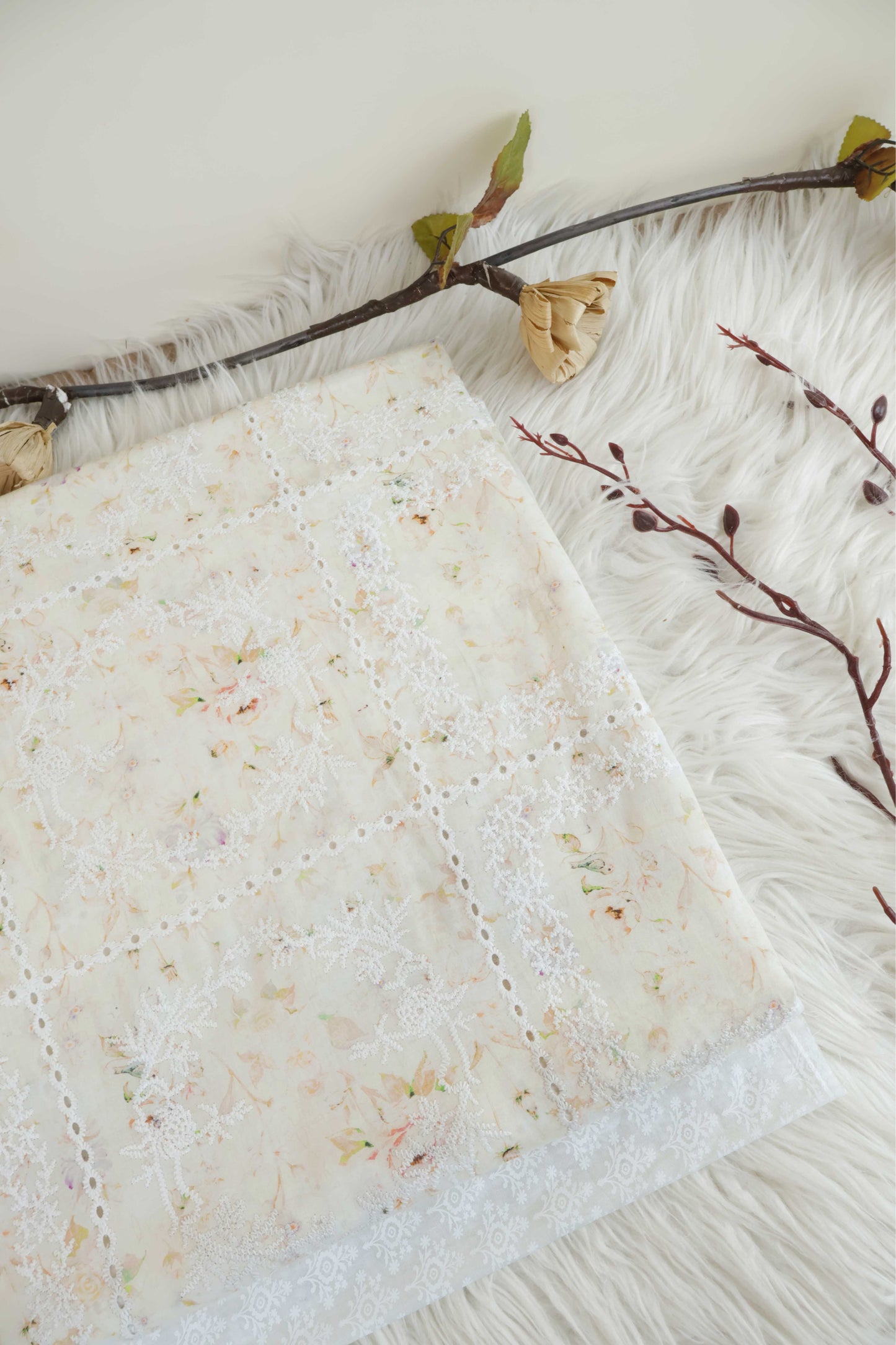 2Piece – Printed Embroidered Lawn RB23