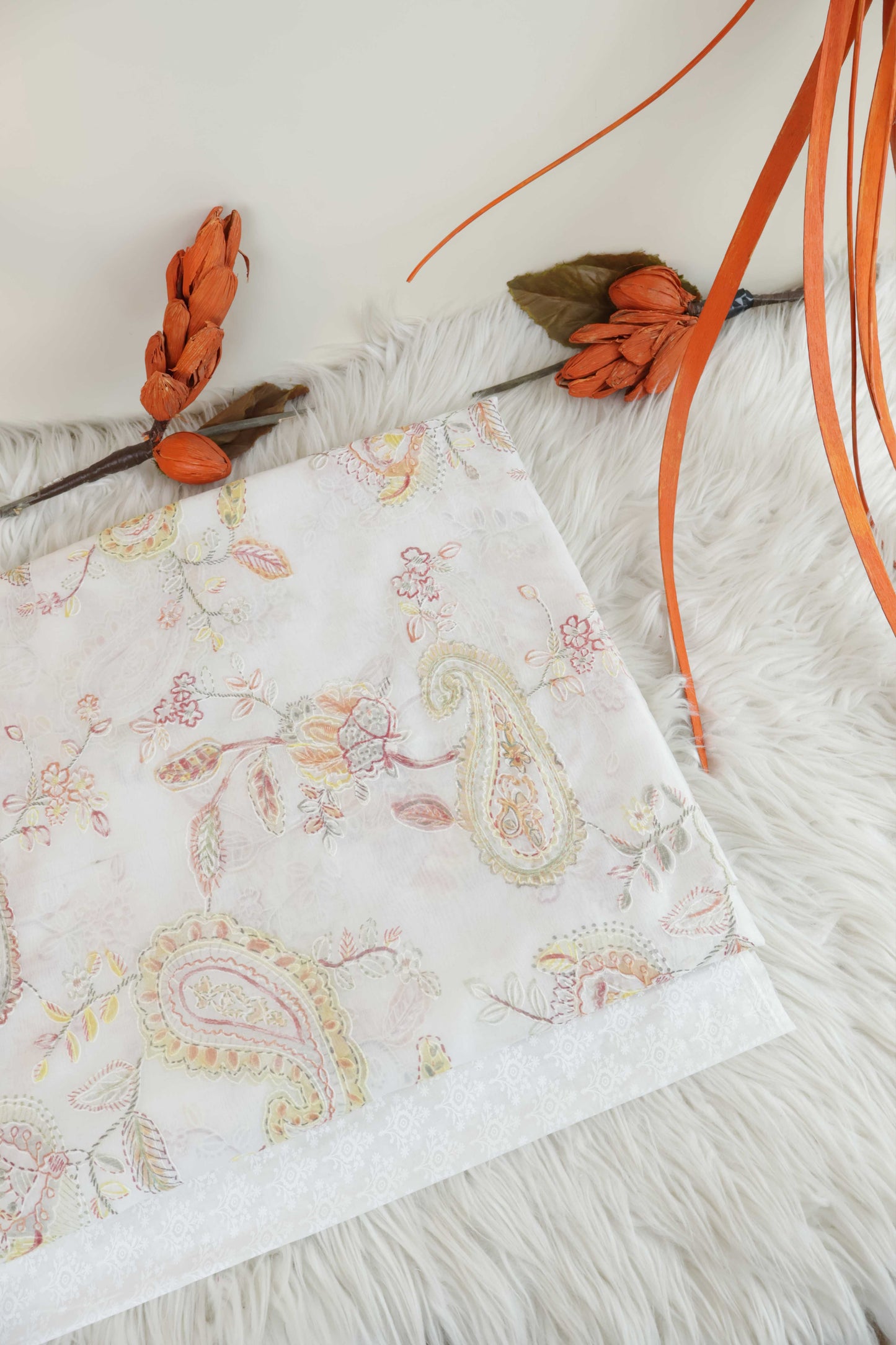 2Piece – Printed Embroidered Swiss Lawn RB59