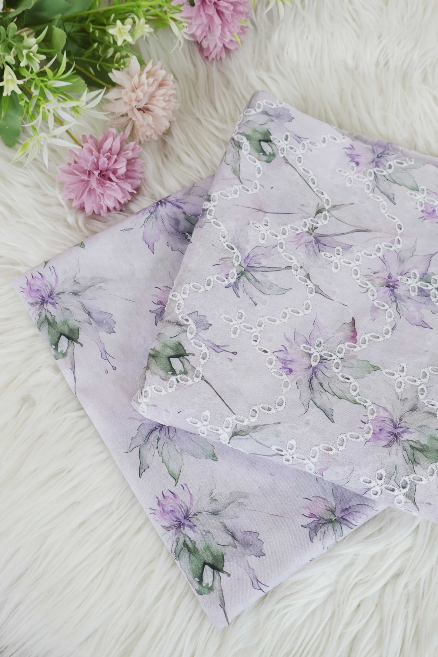 2Piece – Printed Embroidered Lawn EL2PSR64