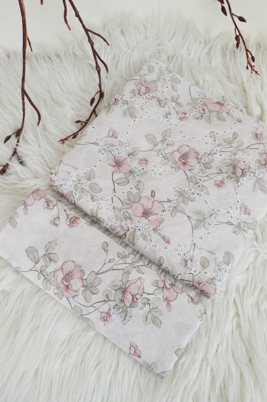 2Piece – Printed Embroidered Lawn EL2PSR35