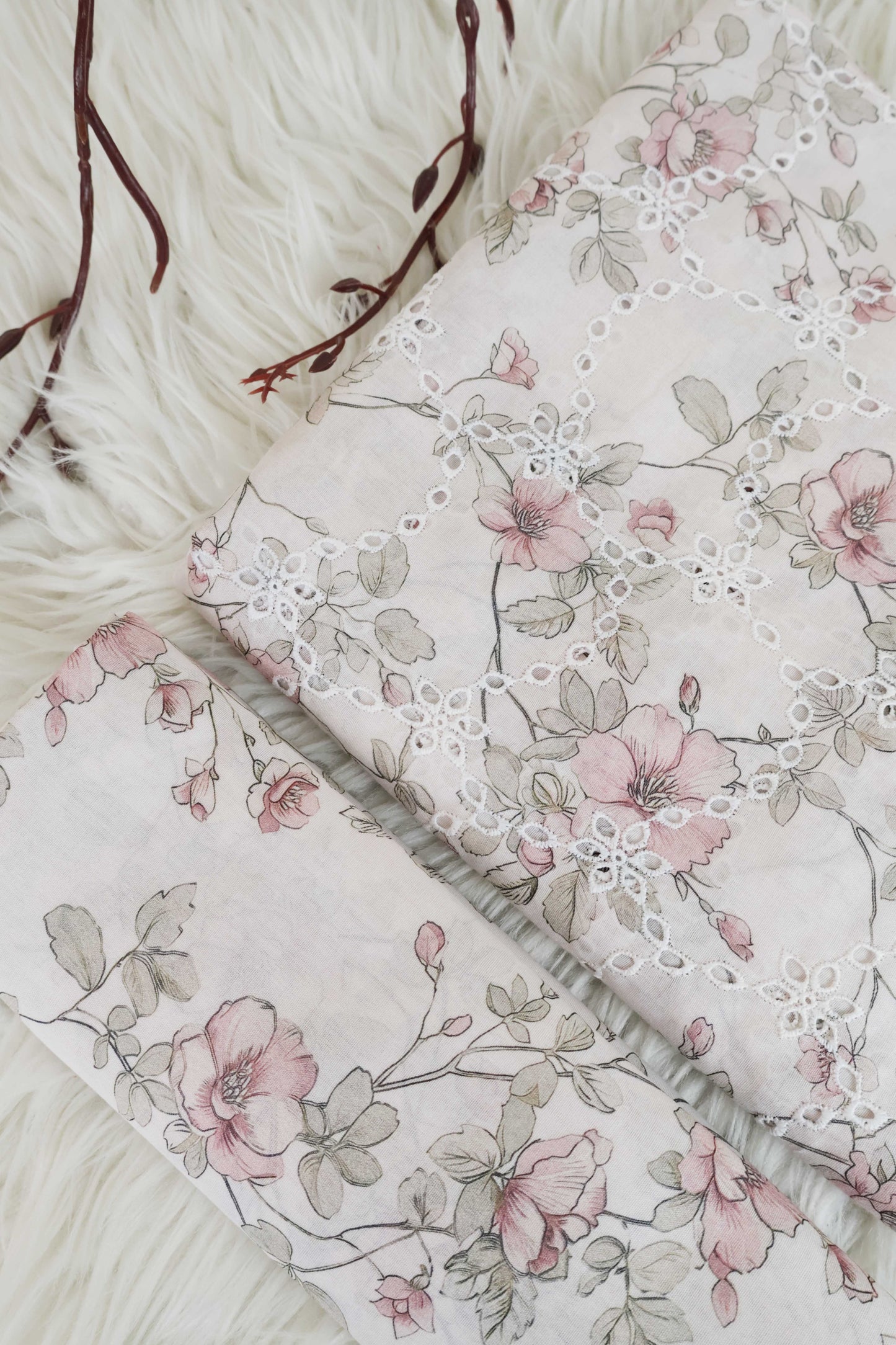 2Piece – Printed Embroidered Lawn EL2PSR35