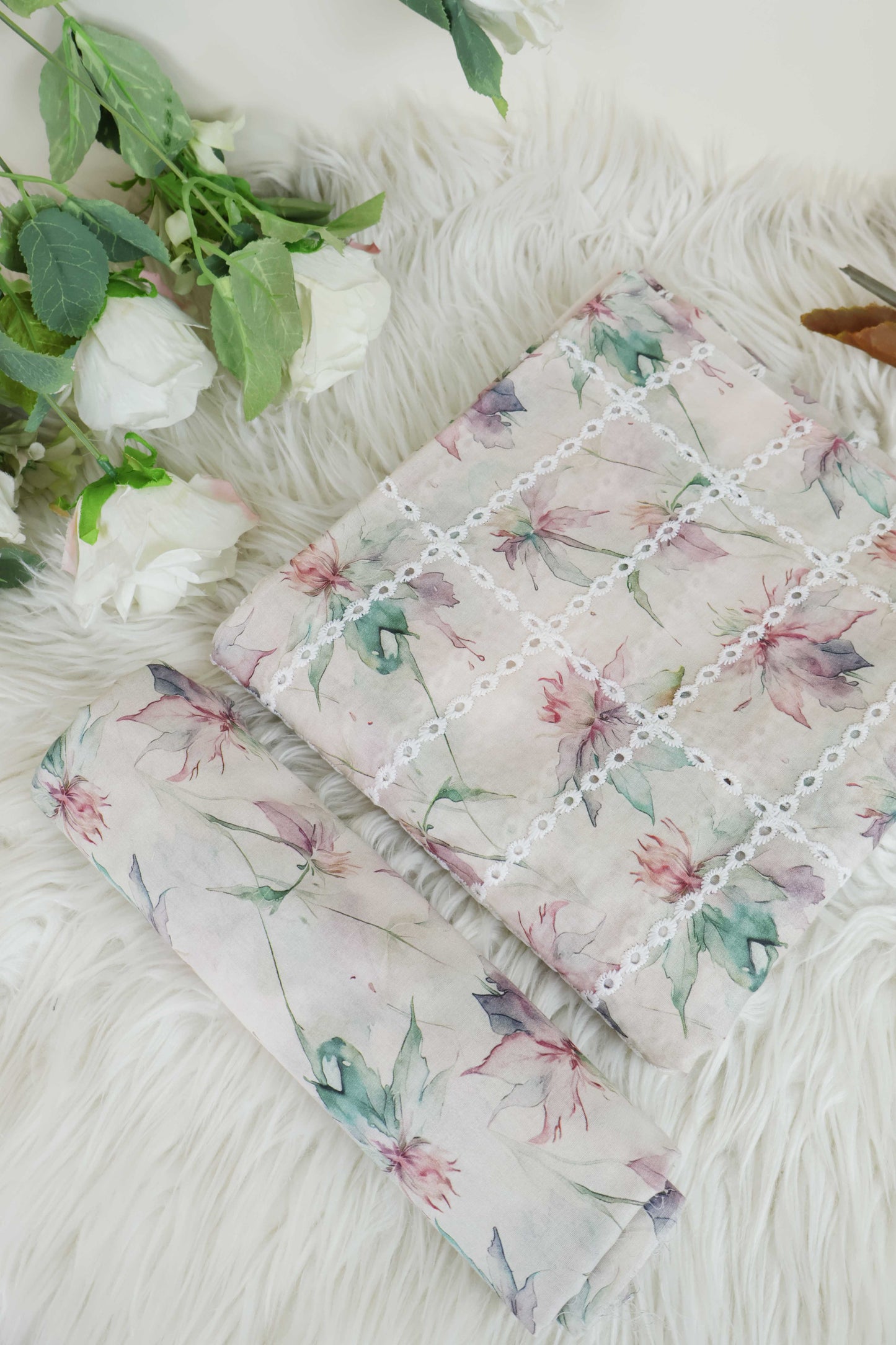 2Piece – Printed Embroidered Lawn EL2PSR104