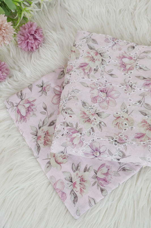 2Piece – Printed Embroidered Lawn EL2PSR106