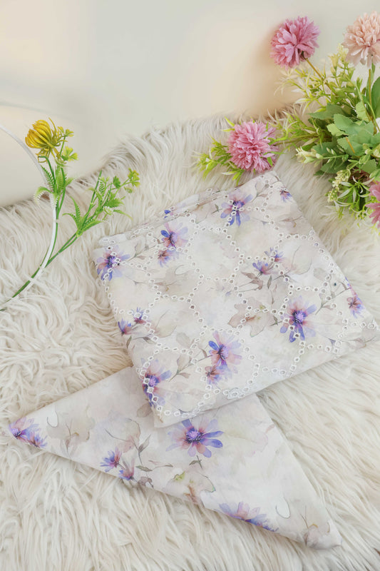 2Piece – Printed Embroidered Lawn EL2PSR70