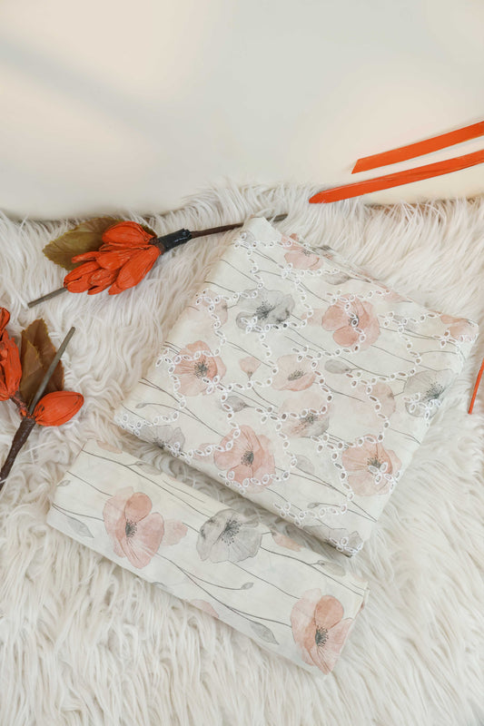 2Piece – Printed Embroidered Lawn EL2PSR67