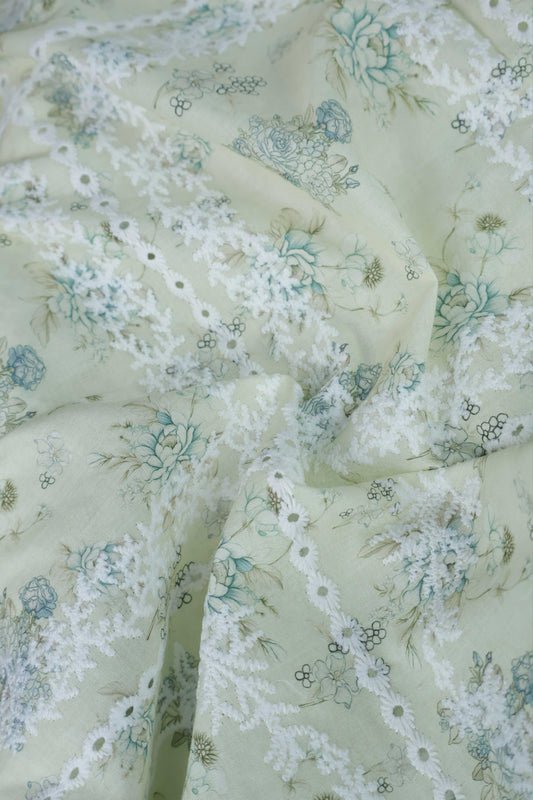 2Piece – Printed Embroidered Lawn RB70