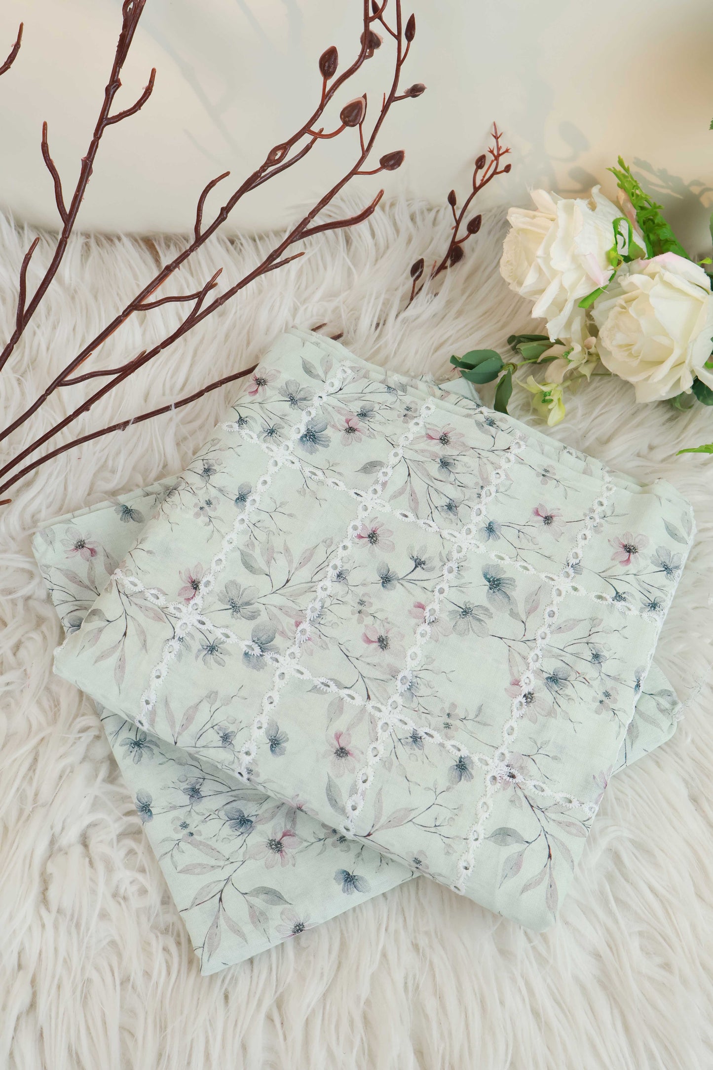 2Piece – Printed Embroidered Lawn EL2PSR125