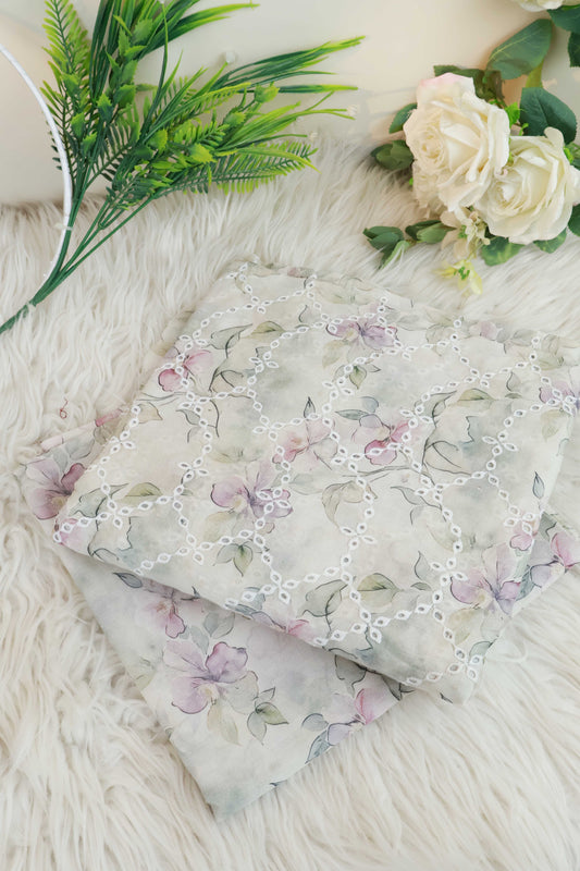 2Piece – Printed Embroidered Lawn EL2PSR81