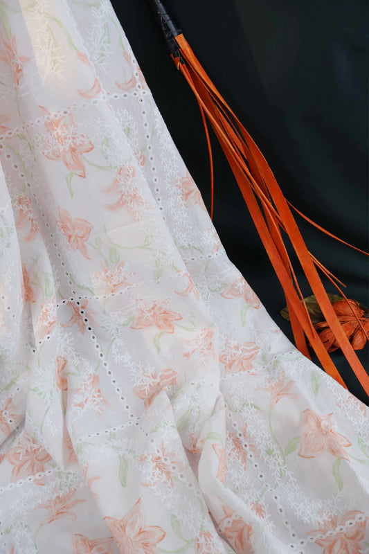 2Piece – Printed Embroidered Lawn RB63