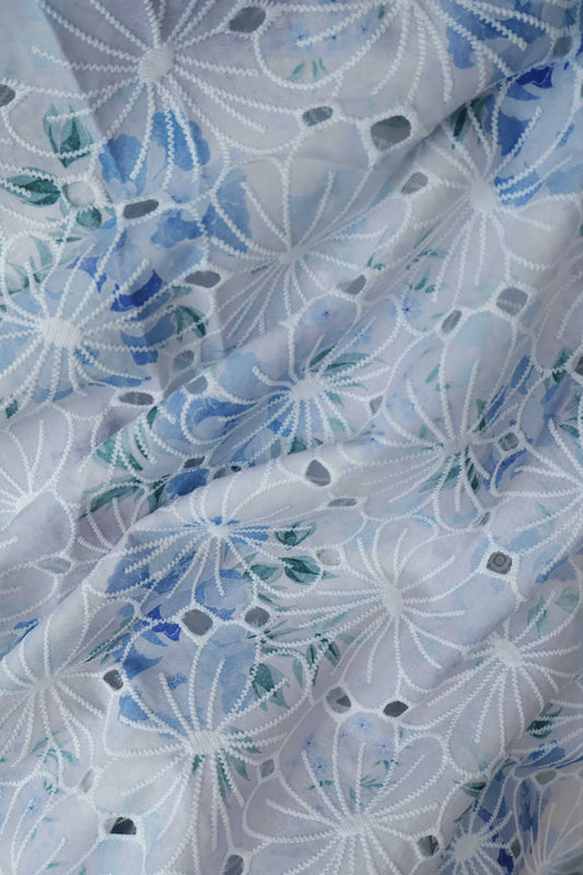 2Piece – Printed Embroidered Lawn RB79