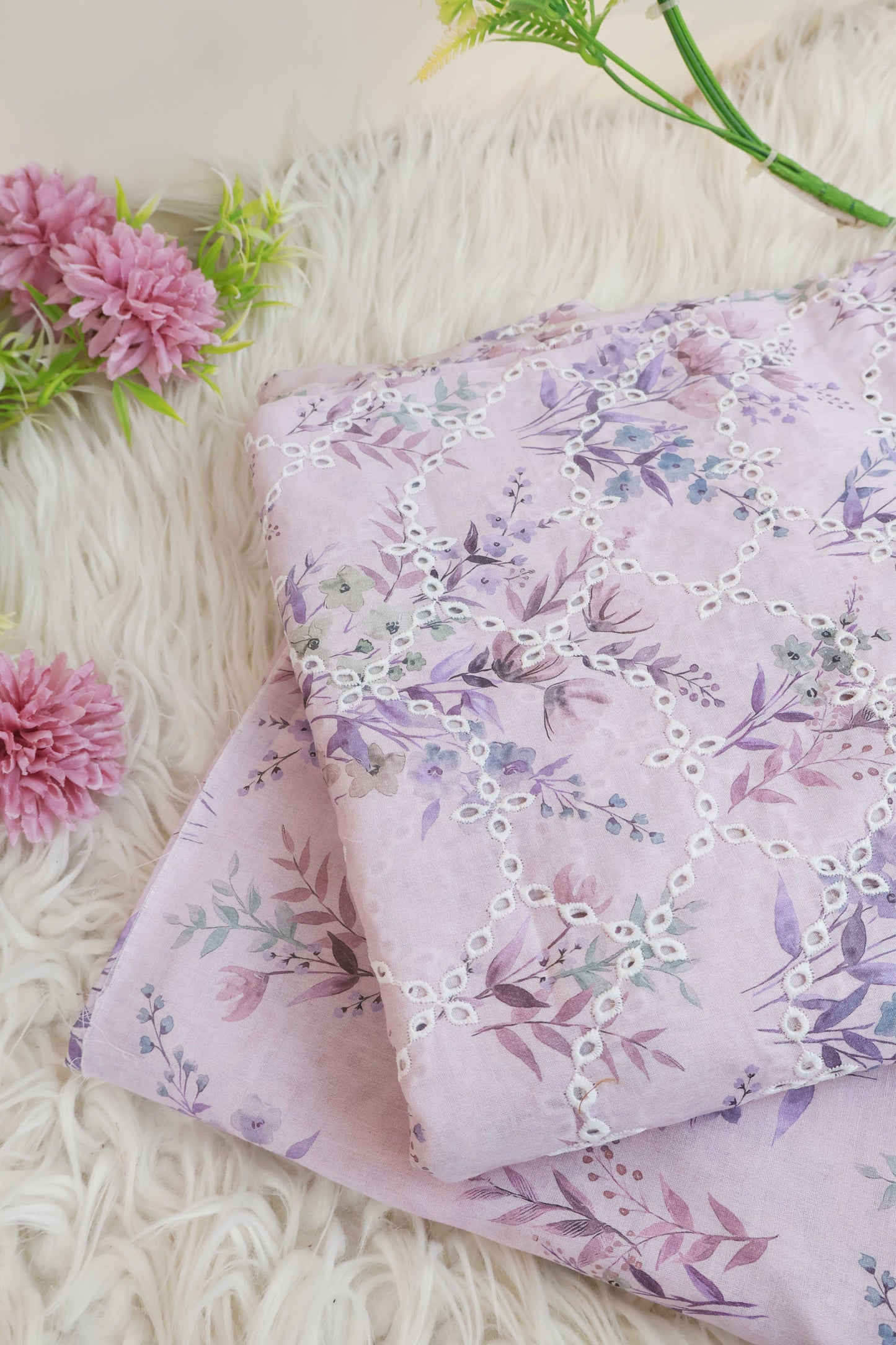 2Piece – Printed Embroidered Lawn EL2PSR44