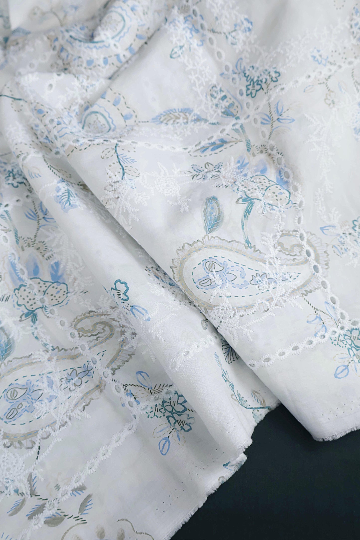 Shirt – Printed Embroidered Lawn L1PE94 A