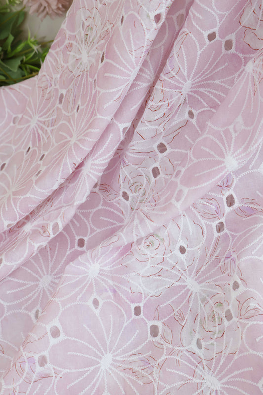 2Piece – Printed Embroidered Lawn RB45