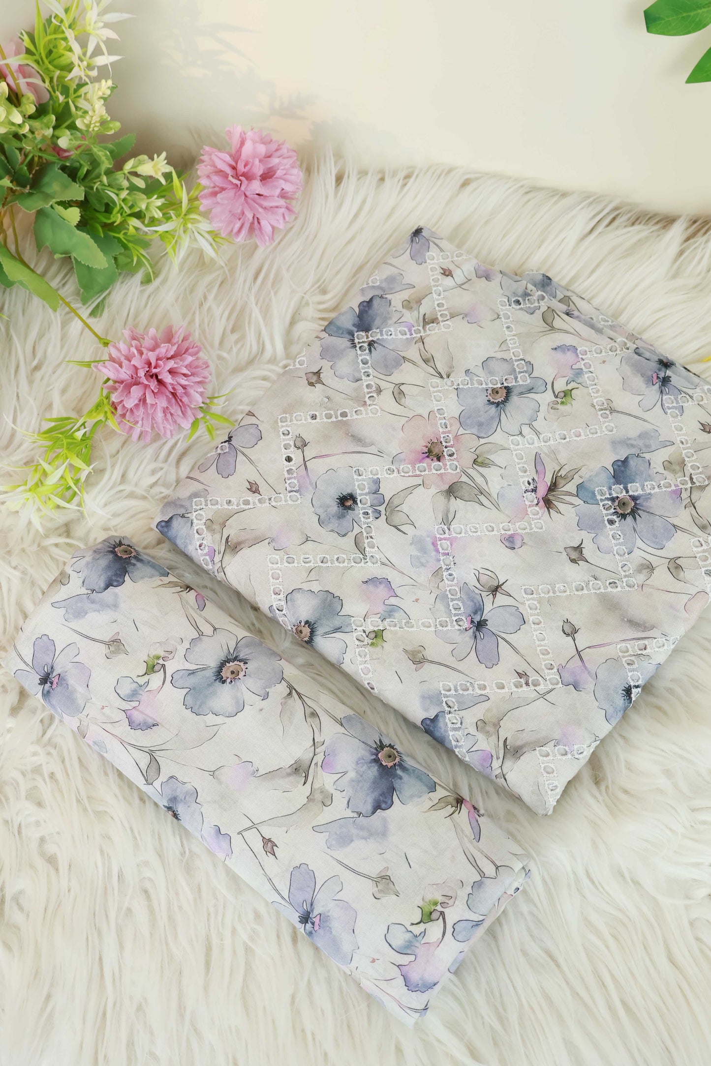 2Piece – Printed Embroidered Lawn EL2PSR97