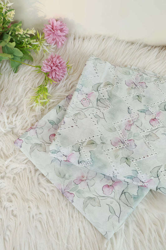 2Piece – Printed Embroidered Lawn EL2PSR92