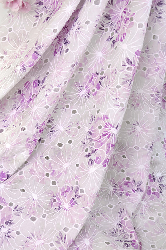 Printed Embroidered Lawn RB131