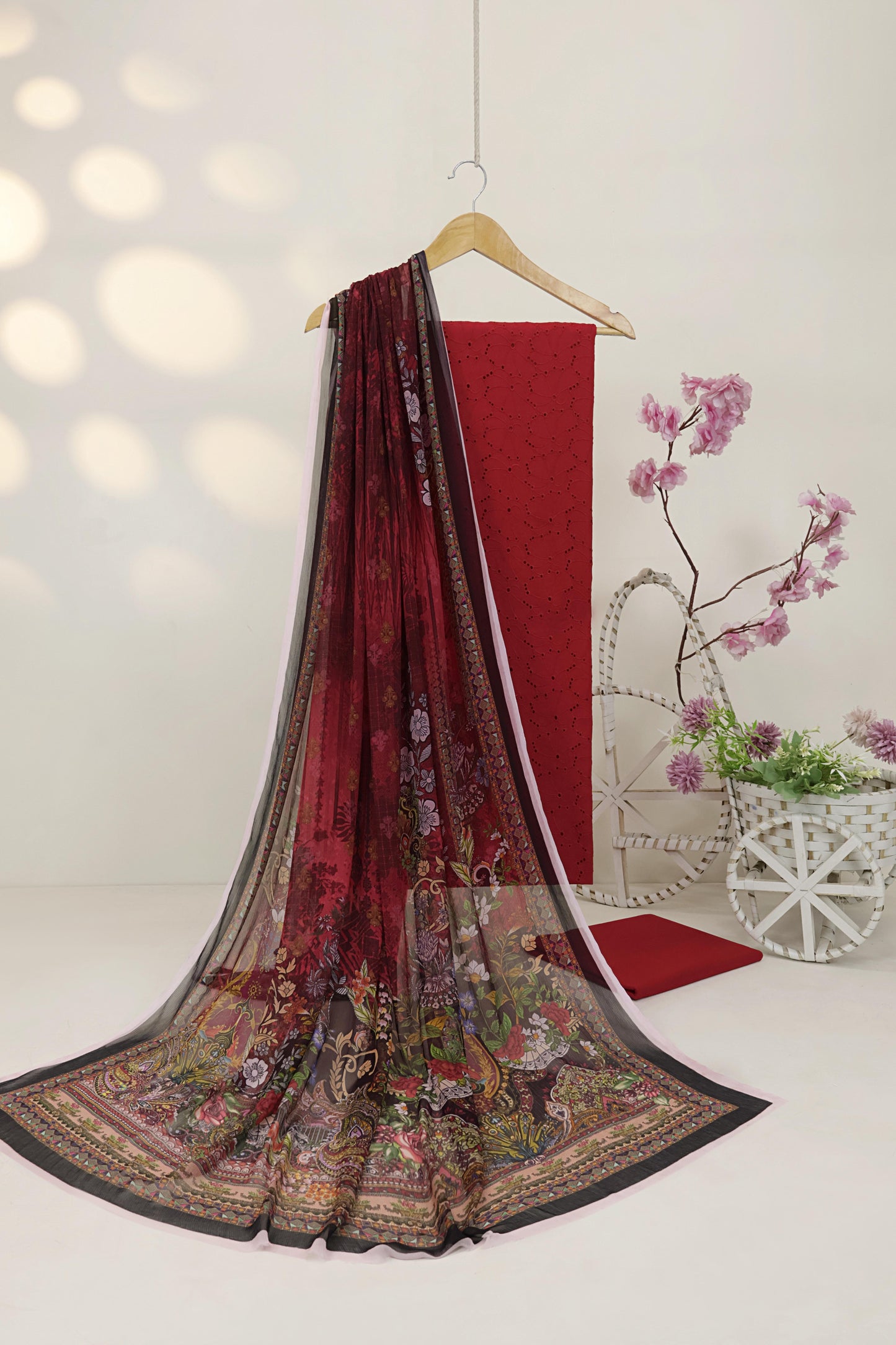 3Piece – Embroidered Lawn Suit S2P42