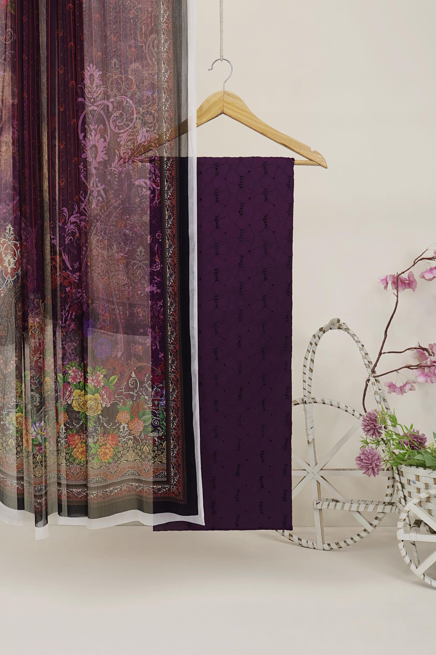 3Piece – Embroidered Lawn Suit S2P44